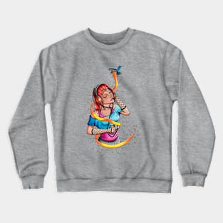 Retro 80's Teenager (PB) Crewneck Sweatshirt